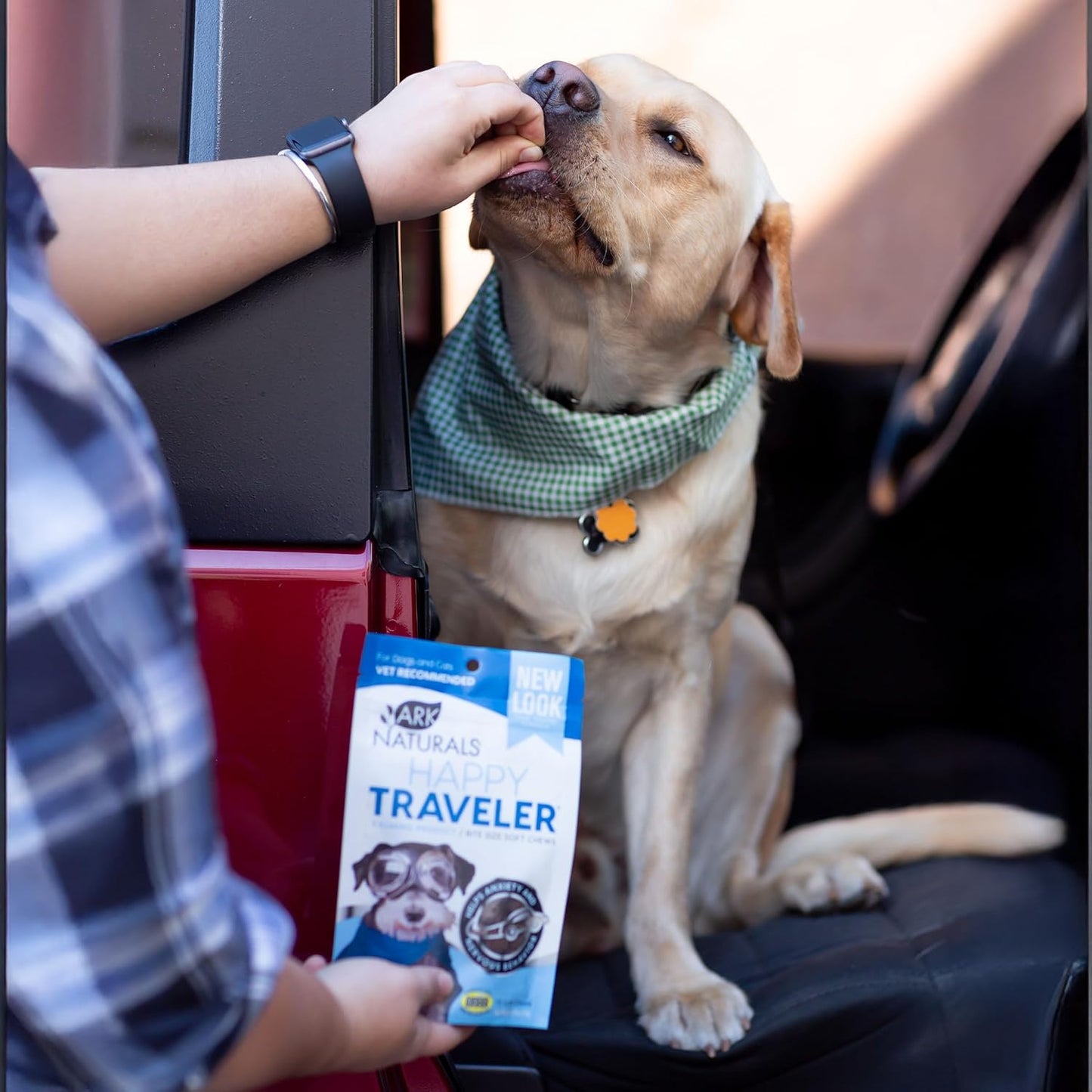 Happy Traveler Calming Chews for Dogs, Single Pack