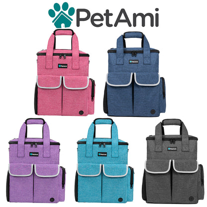 Pet Supply Travel Bag Weekend Tote Dog Gear Food Carrier Travel Organizer Set