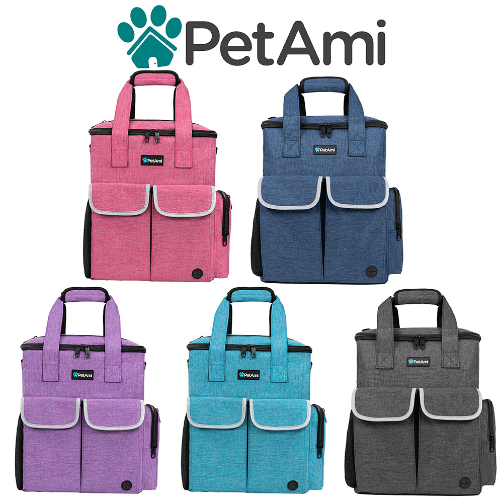 Pet Supply Travel Bag Weekend Tote Dog Gear Food Carrier Travel Organizer Set