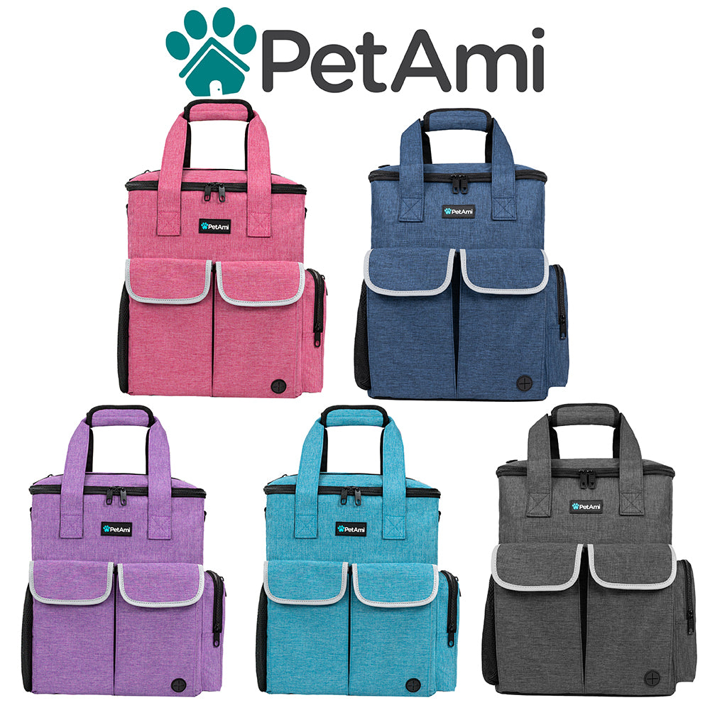 Pet Supply Travel Bag Weekend Tote Dog Gear Food Carrier Travel Organizer Set