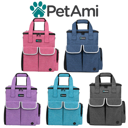 Pet Supply Travel Bag Weekend Tote Dog Gear Food Carrier Travel Organizer Set