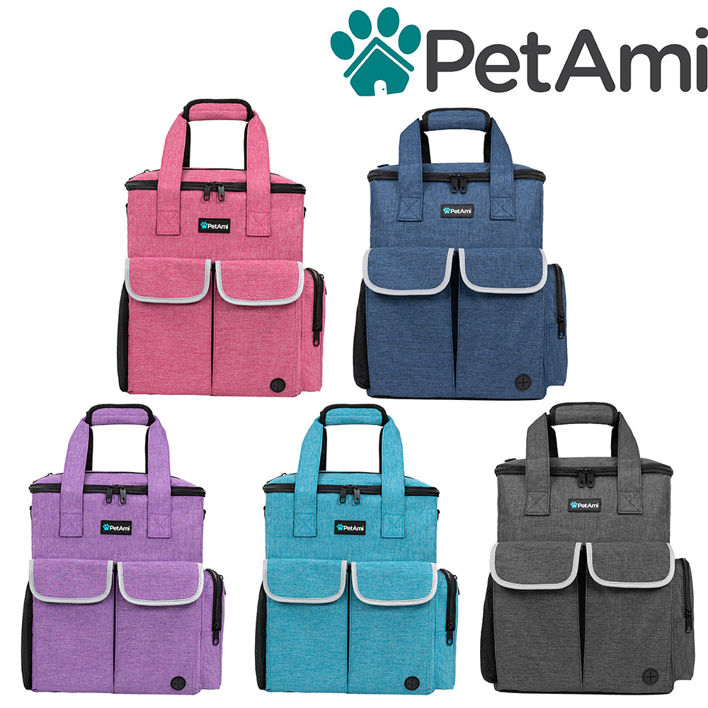 Pet Supply Travel Bag Weekend Tote Dog Gear Food Carrier Travel Organizer Set
